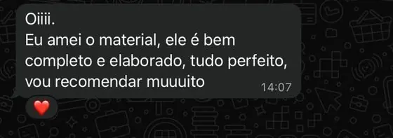 Depoimento de cliente sobre o Bíblia Goods
