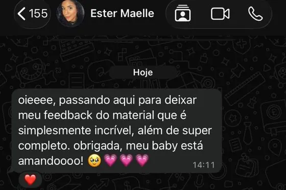 Depoimento de cliente sobre o Bíblia Goods
