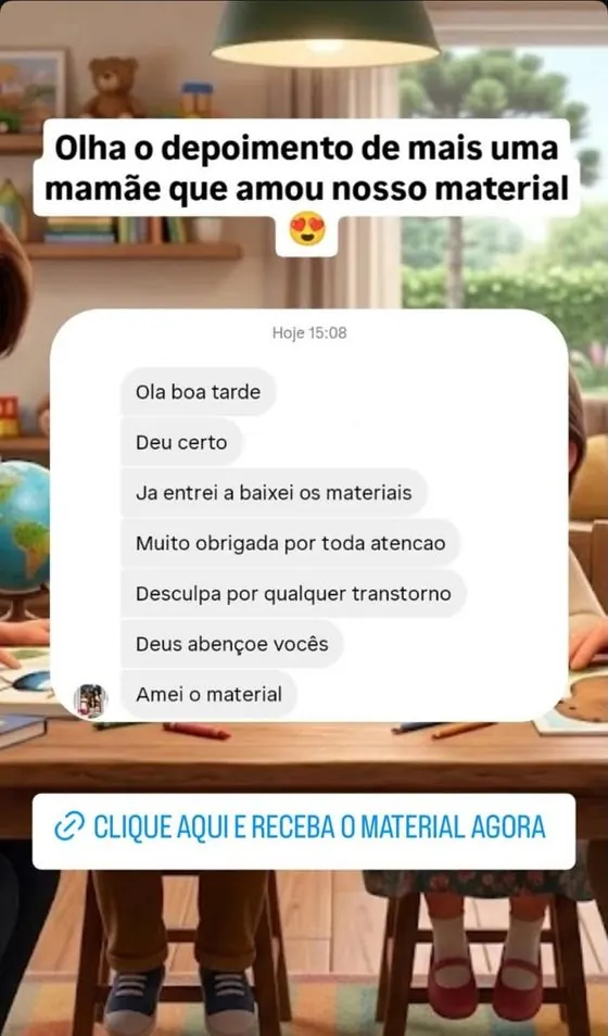 Depoimento de cliente sobre o Bíblia Goods